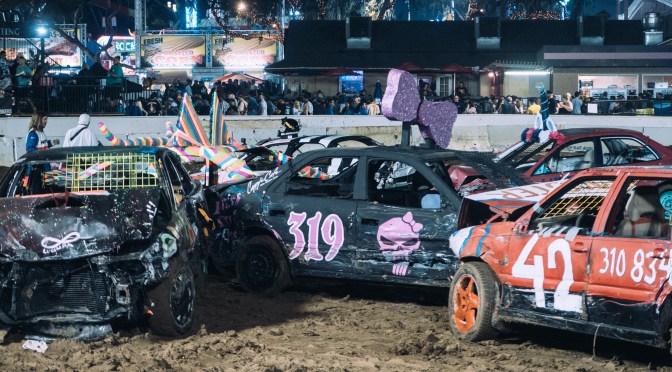 Damsels of Destruction Crashing Against Breast Cancer – Demolition Derby in Support of Susan G Komen Foundation
