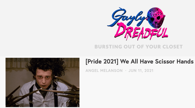 Gayly Helpful: We All HAve Scissor Hands Pride Fundraiser